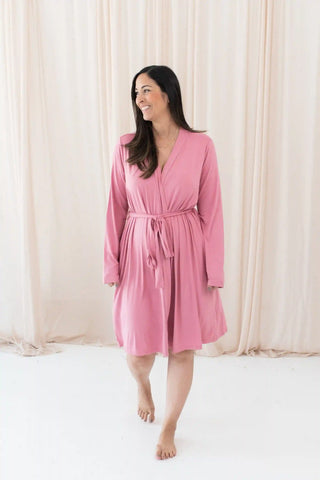 Women’s Lounge Robe in Apple Blossom