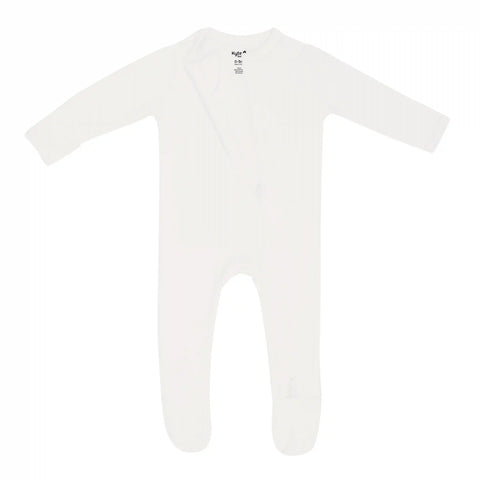 Zippered Footie in Cloud