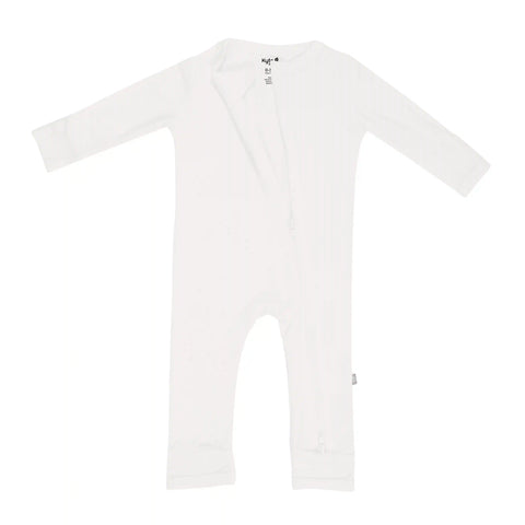 Zippered Romper in Cloud